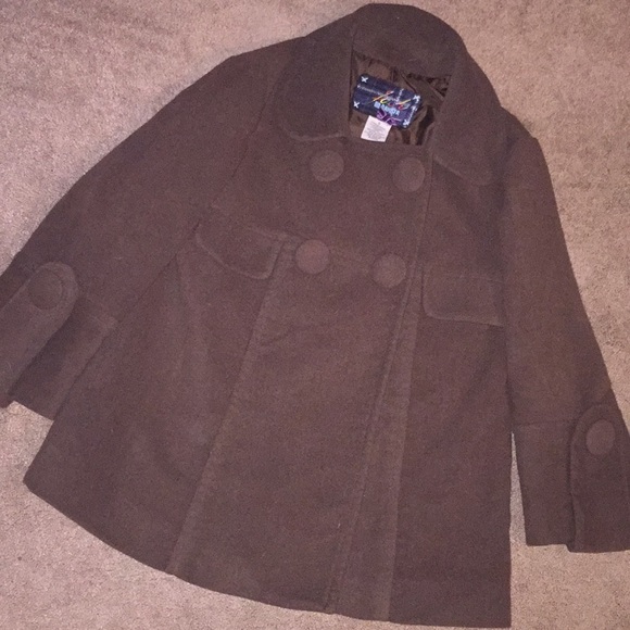 ⭐️ JACK by BB Dakota⭐️Brown Suede Peacoat STYLE⭐️ - Picture 2 of 5